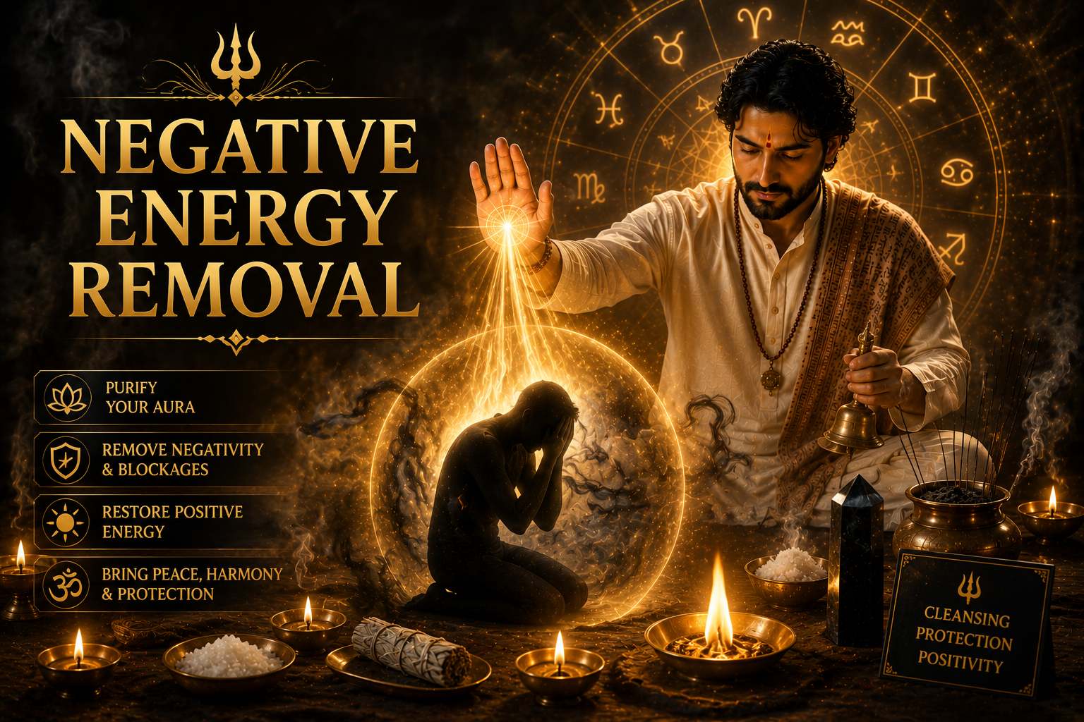 Negative Energy Removal
